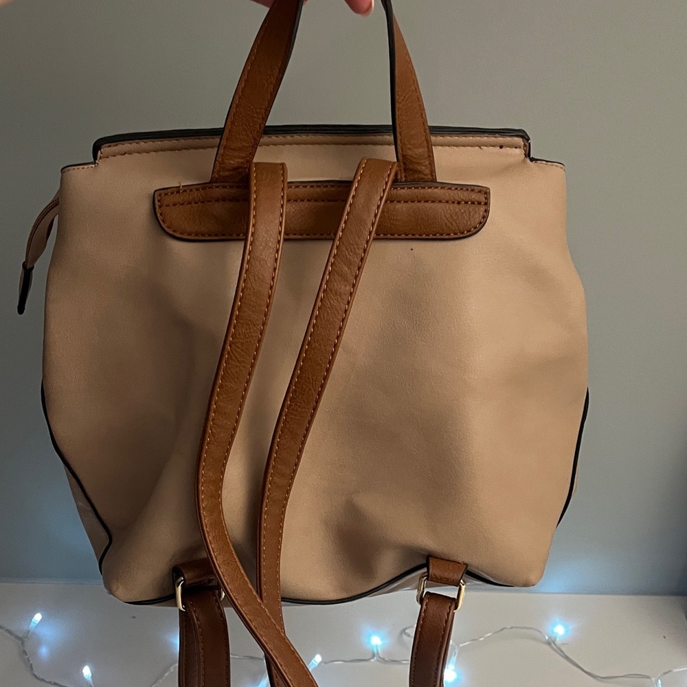 Elegant Tan and Brown Women's Bag - Picture 3 of 16